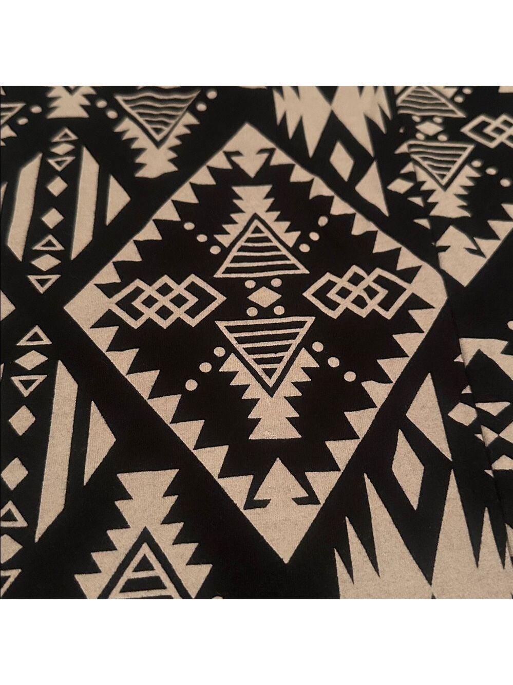 PINK Victoria's Secret Black Tan Geometric Dress Small - Picture 5 of 6